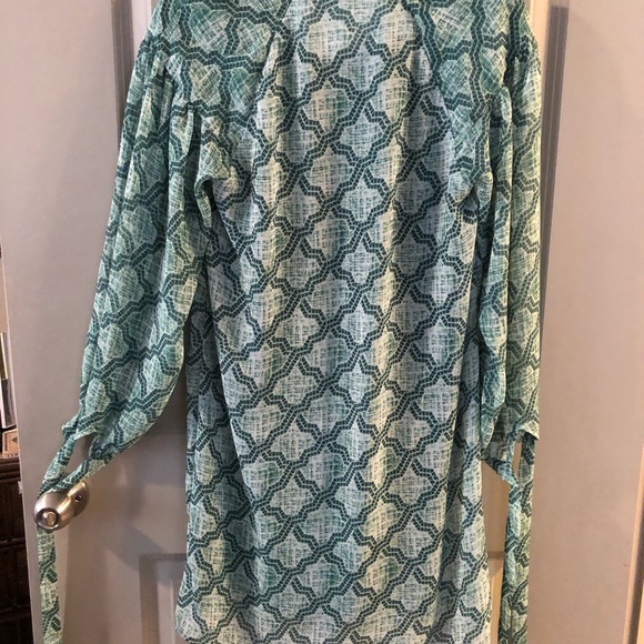 Pattern/Print Shift Dress - Picture 3 of 5